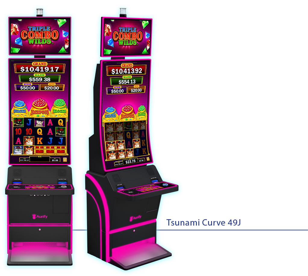 Tsunami Curve 49J cabinets