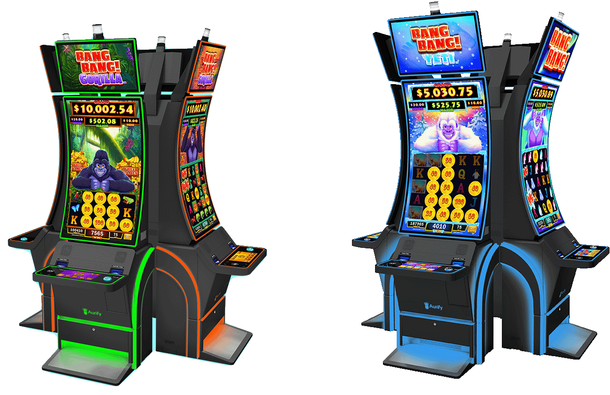 Tsunami Curve™ and Tsunami Curve XL™ four-pod carousel configurations